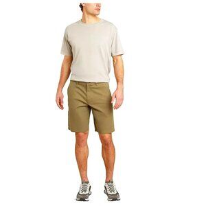 Weatherproof Men's Trail Utility Shorts Secure Pocket 10" Inseam Khaki Size 38